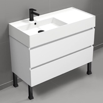 Bathroom Vanity Modern Bathroom Vanity, Floor Standing, 39